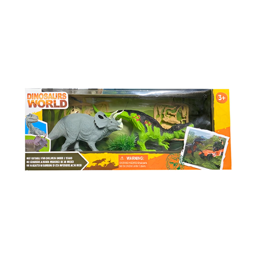 [93817] Juguete dinosaurio 2pcs jq100293con 2121-21d