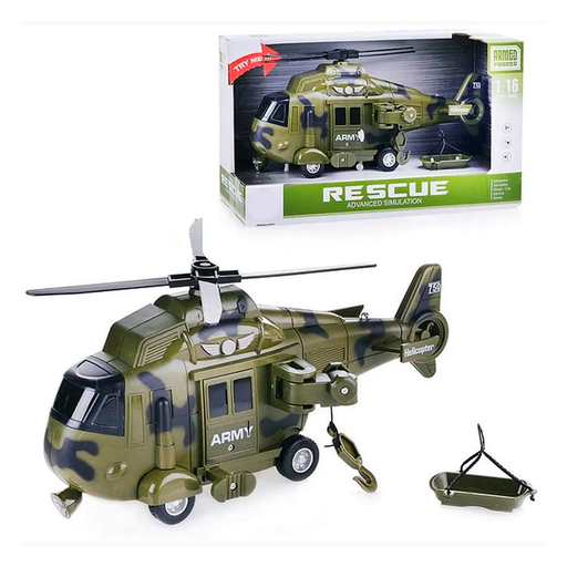 [140611] Juguete helicoptero con luz-sonido jd48433