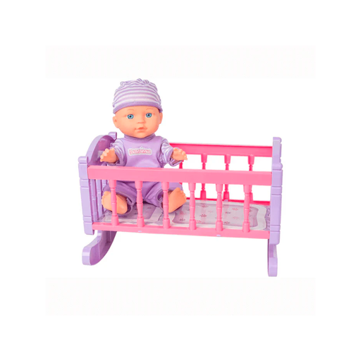 [132393] Juguete muñeca bebe 30cm con accesorios hx606-3