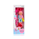 Juguete muñeca bebe 33cm con accesorios 2321204