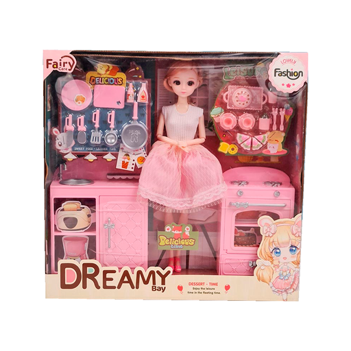 [140851] Juguete muñeca con accesorios 2209o0120