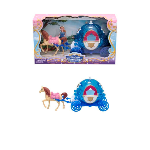 [94414] Juguete muñeca princesa carruaje 1703z595