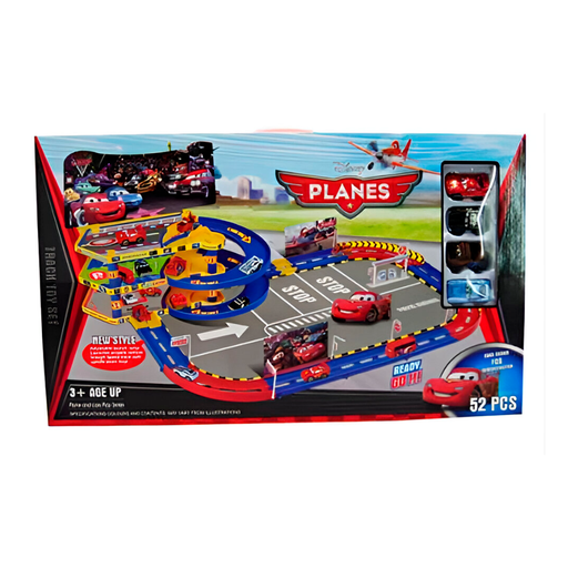 [93906] Juguete pista carro mcqueen 52pc 6699-30a