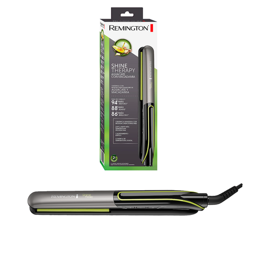 [110056] Plancha electrica para cabello ceramica aguacate s12a