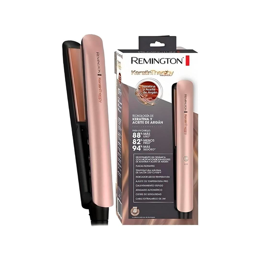 [98465] Plancha electrica para cabello keratina remington 8599