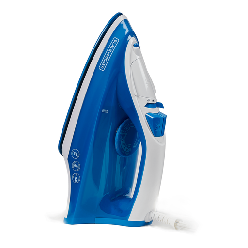 [98585] Plancha electrica vapor 1200w b&d irbd350 azul