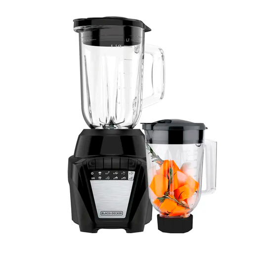 [145243] Licuadora 8-velocidades vaso plastico/vidrio 700w b&d 3bdla