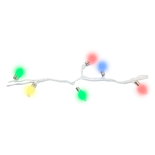 [103652] Conexión navideña 40l 8f 3.2m multicolor cable transparente 044