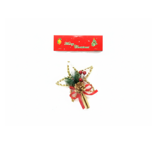 [115948] Estrella navideña 11x14cm 21079 dorado