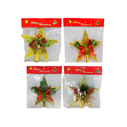 [76497] Estrella navideña 18x18cm 2-cs1503-1259 varios diseños