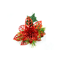 Flor navideña 19cm xh1462158r rojo