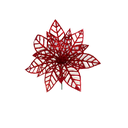 Flor navideña 19cm xh1462176r rojo