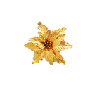 Flor navideña 20cm 2-dsa1604-667 dorado