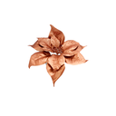 Flor navideña 23cm xh1463560lpg rosado