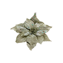 Flor navideña 24cm xh1462389lg champagne