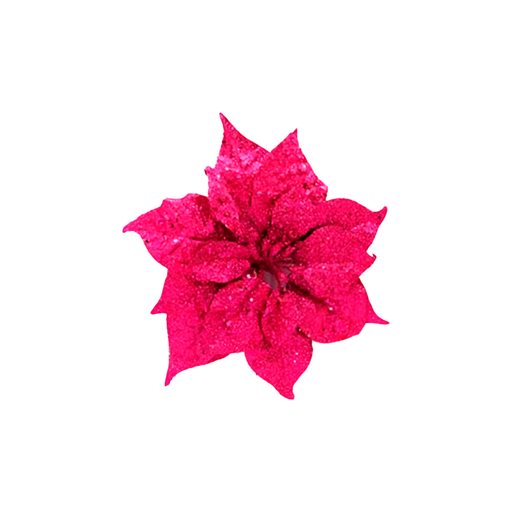 [76720] Flor navideña 24cm xh1462389pi rosado