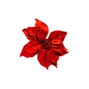 Flor navideña 24cm xh1462389r rojo