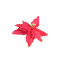 Flor navideña 26cm 2-cs1503-560 rojo
