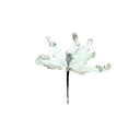 Flor navideña 27cm 2cs2202-1440 plateado