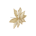 Flor navideña 29cm 2cs2202-1436 dorado
