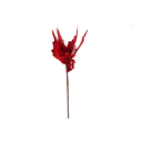 Flor navideña 30cm 2-lm1704-326 rojo