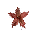 Flor navideña 32cm n23-81 rose gold