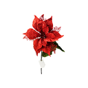 Flor navideña 69cm xh1462224r rojo