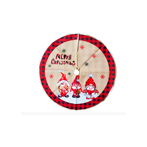 [124618] Forro navideño 60cm base/árbol 2-lm1704-432