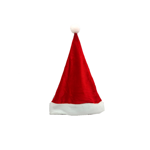 [90557] Gorro navideño 28x40cm 0622080 rojo/blanco