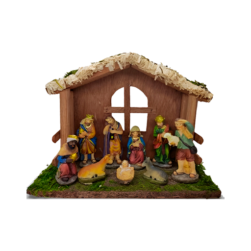 [129432] Nacimiento navideño 20x7x14.5cm 2-cs2302-2413