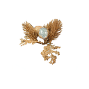 Rama navideña 18cm xh1463199 rose gold