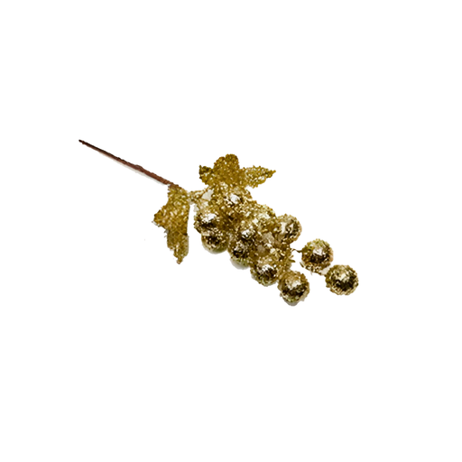 [116565] Rama navideña 27cm l20-271 dorado