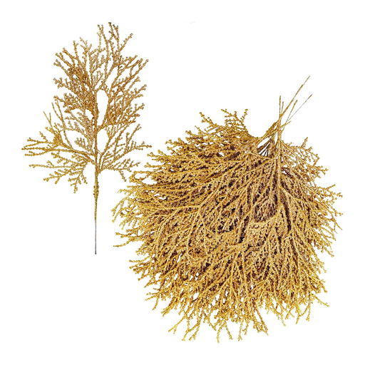 [130973] Rama navideña 35cm 2-853029009 champagne