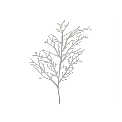 [130493] Rama navideña 37cm blanco