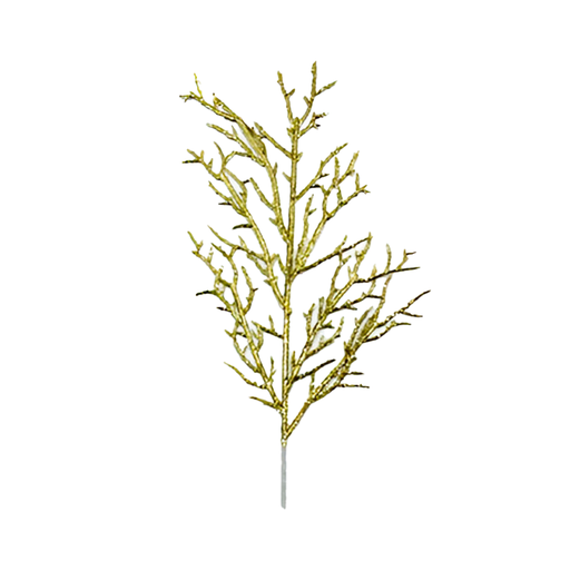 [130488] Rama navideña 37cm dorado
