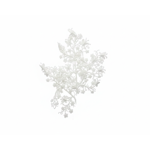 [103734] Rama navideña 50cm xh1462510 blanca