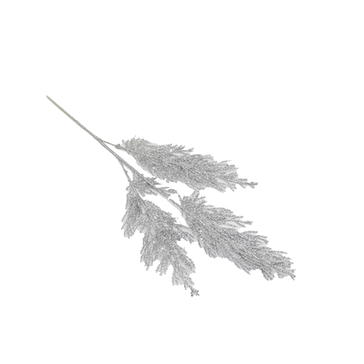 [115399] Rama navideña 70cm 2-cs2103-1275 plateado