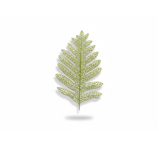 [130912] Rama navideña hoja 40cm 2-cs1503-878 verde