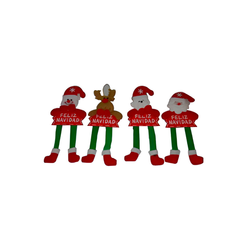 [92324] Santa claus 10x6cm 2-lm1704-046