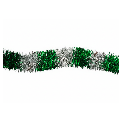 [76293] Sereno navideña 2.7mx5cm 2-cs1503-1459 verde/plateado