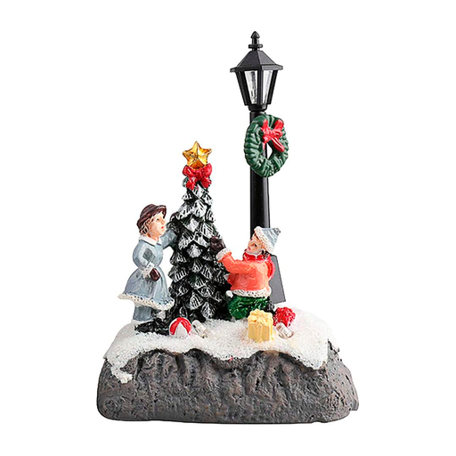 [130825] Villa navideña arbol con l 8x5.5x12cm varios diseños