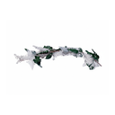 Guirnalda navideña 175cm jc25-3048 blanco