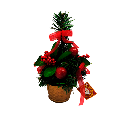 [85216] Adorno navideño arbolito 20cm xs1042418r rojo