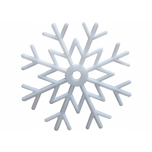 [108408] Adorno navideño copo nieve 40cm 48led multico