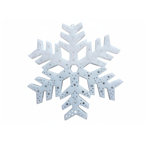 [108409] Adorno navideño copo nieve 41cm 35led multico