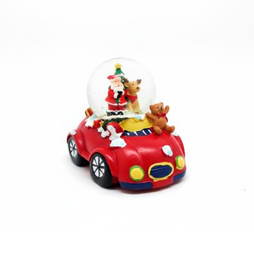 [116004] Adorno navideño esfera crist carro 4.5cm varios colores