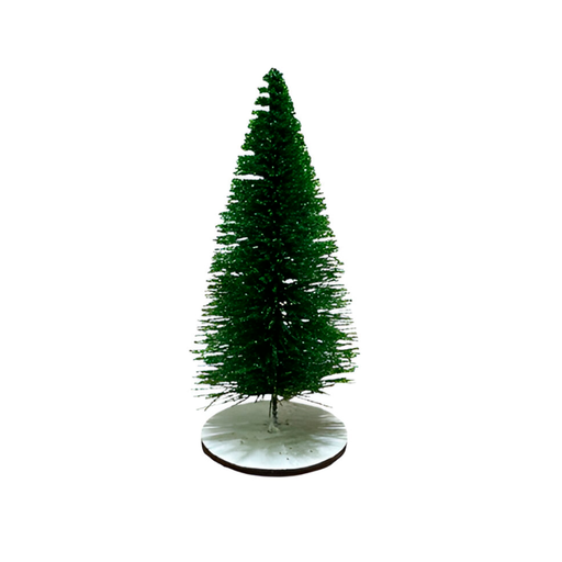 [129377] Adorno navideño pino 17x7cm cs2303-1421 verde