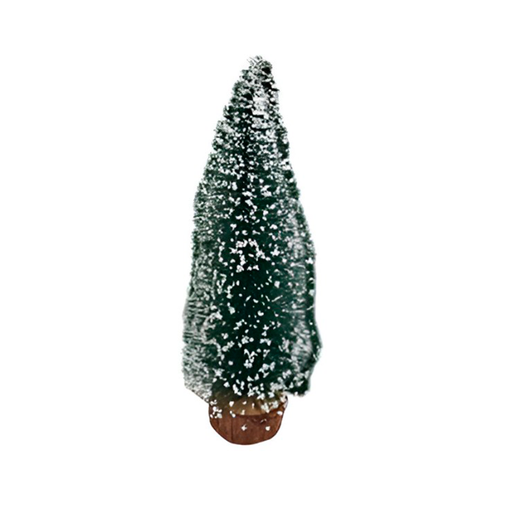 [129369] Adorno navideño pino con nieve  30cm cho-06-30 verde