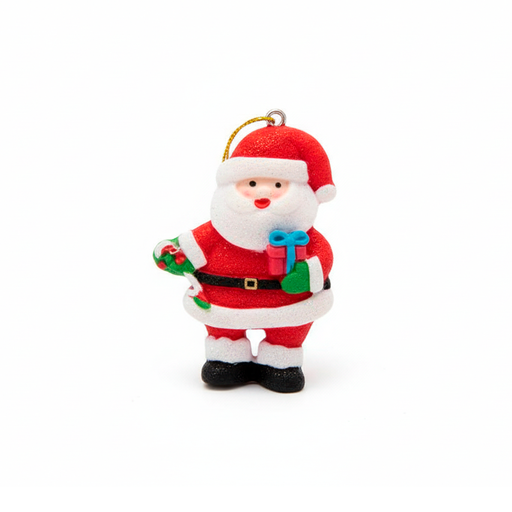 [116314] Adorno navideño santa colgar 10cm ma-129a