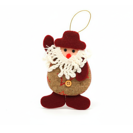 [92405] Adorno navideño santa colgar 10x16cm lm1704-268
